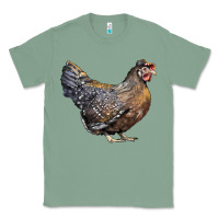 Sage Cream Legbar Chicken Classic Tee - LillyAllenDesigns