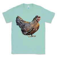 Seafoam Cream Legbar Chicken Classic Tee - LillyAllenDesigns