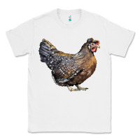 White Cream Legbar Chicken Classic Tee - LillyAllenDesigns