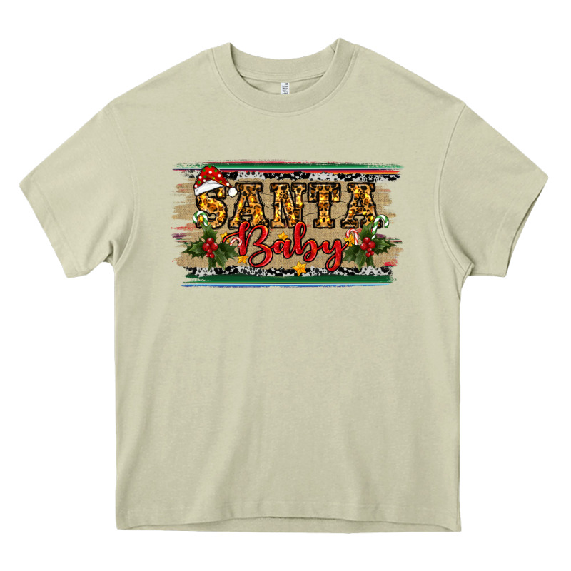 Christmas Western Santa Baby Heavy Core Tee by RanaPortraitStore | Teevron
