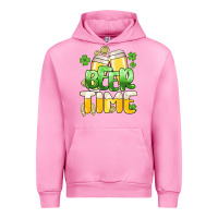 Fuchsia Pink St.Patrick's Beer time Urban Hoodie - HowdyJamesFarm