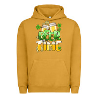 Pigment Peanut Butter St.Patrick's Beer time Urban Hoodie - HowdyJamesFarm