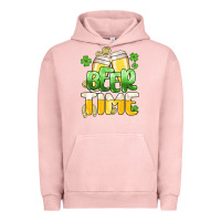 Pigment Salmon St.Patrick's Beer time Urban Hoodie - HowdyJamesFarm