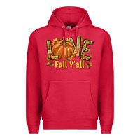 Cardinal Love Fall Y'all Premium Hoodie - texasbilliewilder