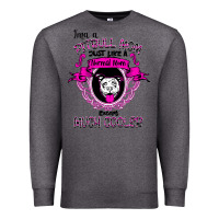 Charcoal Heather I'm A Pitbull Mom Just Like A Normal Mom Premium Sweatshirt - Bettercallsaul