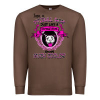 Chestnut I'm A Pitbull Mom Just Like A Normal Mom Premium Sweatshirt - Bettercallsaul