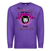 Purple I'm A Pitbull Mom Just Like A Normal Mom Premium Sweatshirt - Bettercallsaul