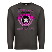 Smoke I'm A Pitbull Mom Just Like A Normal Mom Premium Sweatshirt - Bettercallsaul