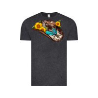 Vintage Black cowboy hat Vintage Tee - AdoDesignShop