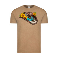 Vintage Coffee cowboy hat Vintage Tee - AdoDesignShop