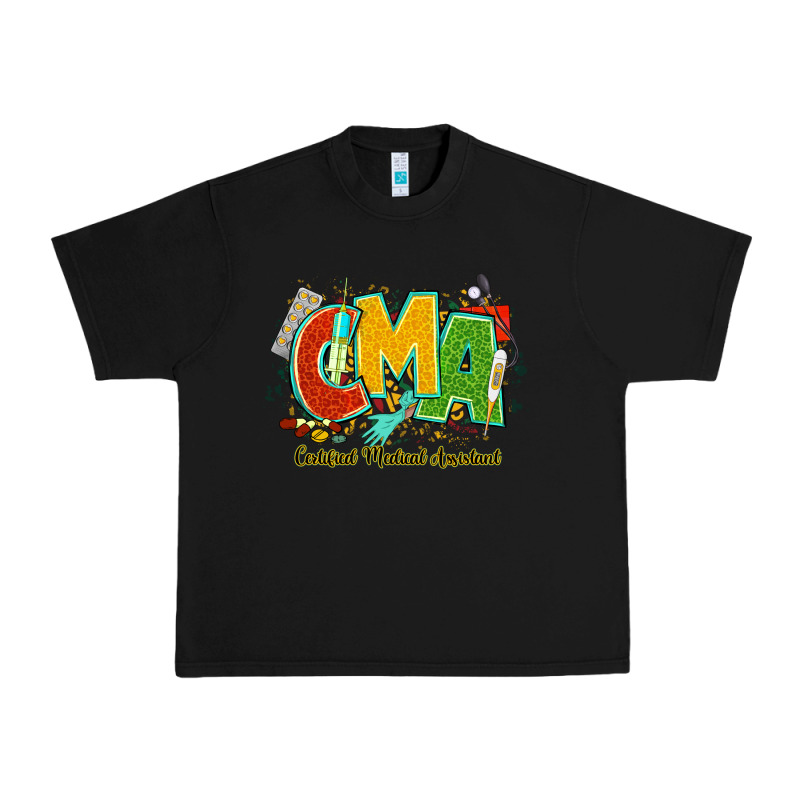 Cma Certified Medical Assistant Juneteenth Urban Heavy Tee by NancyCooperArtShop | Teevron