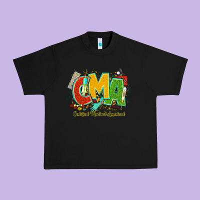 Cma Certified Medical Assistant Juneteenth Urban Heavy Tee Designed By Nancycooperartshop