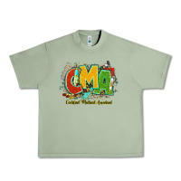 Oil Green cma certified medical assistant juneteenth Urban Heavy Tee - NancyCooperArtShop