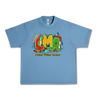 Pebble Blue cma certified medical assistant juneteenth Urban Heavy Tee - NancyCooperArtShop