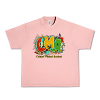 Salmon cma certified medical assistant juneteenth Urban Heavy Tee - NancyCooperArtShop