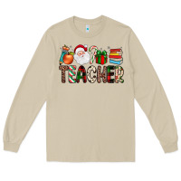 Mushroom teacher christmas Long Sleeve Tee - JahusDesignShop