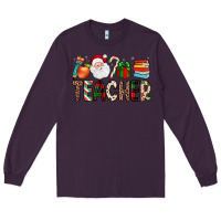 Plum teacher christmas Long Sleeve Tee - JahusDesignShop