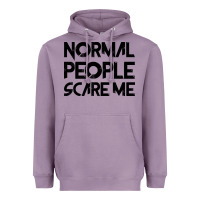 Lavender Normal People Scare Me Heavyweight Hoodie - Bettercallsaul