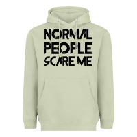 Matcha Normal People Scare Me Heavyweight Hoodie - Bettercallsaul