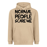 Mushroom Normal People Scare Me Heavyweight Hoodie - Bettercallsaul