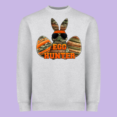Easter Egg Hunter Boys Heavyweight Sweatshirt Designed By Jasminsmagicworld