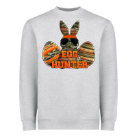 Heather Grey easter egg hunter boys Heavyweight Sweatshirt - Jasminsmagicworld