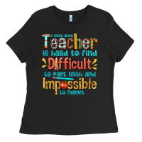 Black a truly great teacher Ladies Tee - texasbilliewilder