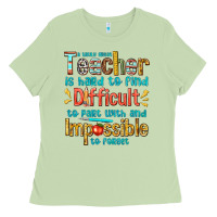 Matcha a truly great teacher Ladies Tee - texasbilliewilder