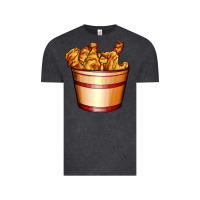 Vintage Black nugget and nuggets basket Vintage Tee - AdoDesignShop