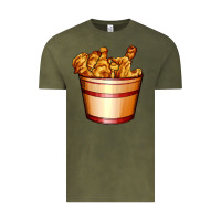 Vintage Olive nugget and nuggets basket Vintage Tee - AdoDesignShop