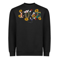 Black western love nurse Heavyweight Sweatshirt - BarkalooDesign