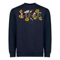 Navy western love nurse Heavyweight Sweatshirt - BarkalooDesign