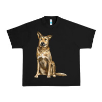 Black chinook dog Urban Heavy Tee - LillyAllenDesigns