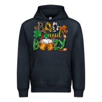 Navy Bad and boozy St. Patrick's Day Urban Hoodie - CowGirlArtShop