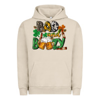 Pigment French Oak Bad and boozy St. Patrick's Day Urban Hoodie - CowGirlArtShop