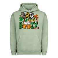 Pigment Oil Green Bad and boozy St. Patrick's Day Urban Hoodie - CowGirlArtShop