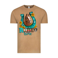 Vintage Camel horseshoe rodeo time Vintage Tee - Artiststas