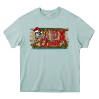 Arona christmas western papa claus Heavy Core Tee - RanaPortraitStore