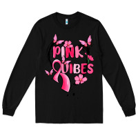 Black pink vibes Long Sleeve Tee - MaliasSmallBusiness