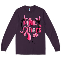 Plum pink vibes Long Sleeve Tee - MaliasSmallBusiness