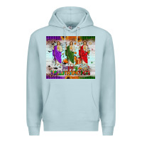 Blue Mist san judas happy  hallothanksmas Premium Hoodie - JahusDesignShop