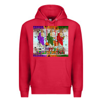 Cardinal san judas happy  hallothanksmas Premium Hoodie - JahusDesignShop