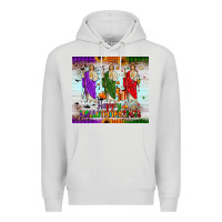 Dove Grey san judas happy  hallothanksmas Premium Hoodie - JahusDesignShop