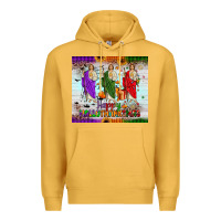 Mustard san judas happy  hallothanksmas Premium Hoodie - JahusDesignShop