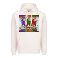 Pale Pink san judas happy  hallothanksmas Premium Hoodie - JahusDesignShop