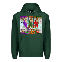 Sports Green san judas happy  hallothanksmas Premium Hoodie - JahusDesignShop