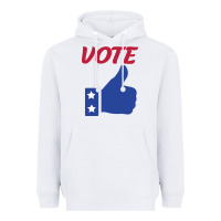 White Vote Heavyweight Hoodie - Bettercallsaul