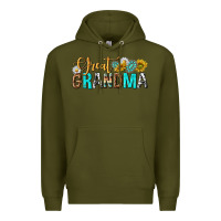 Army Green Western Great Grandma Premium Hoodie - texasbilliewilder