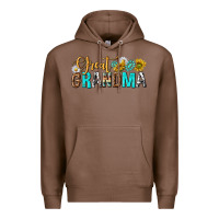 Chestnut Western Great Grandma Premium Hoodie - texasbilliewilder
