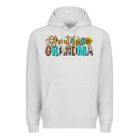 Dove Grey Western Great Grandma Premium Hoodie - texasbilliewilder